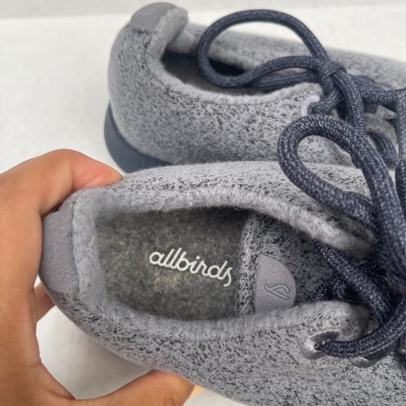 Allbirds Merino Wool Sneakers Gray W8 - Picture 3 of 6